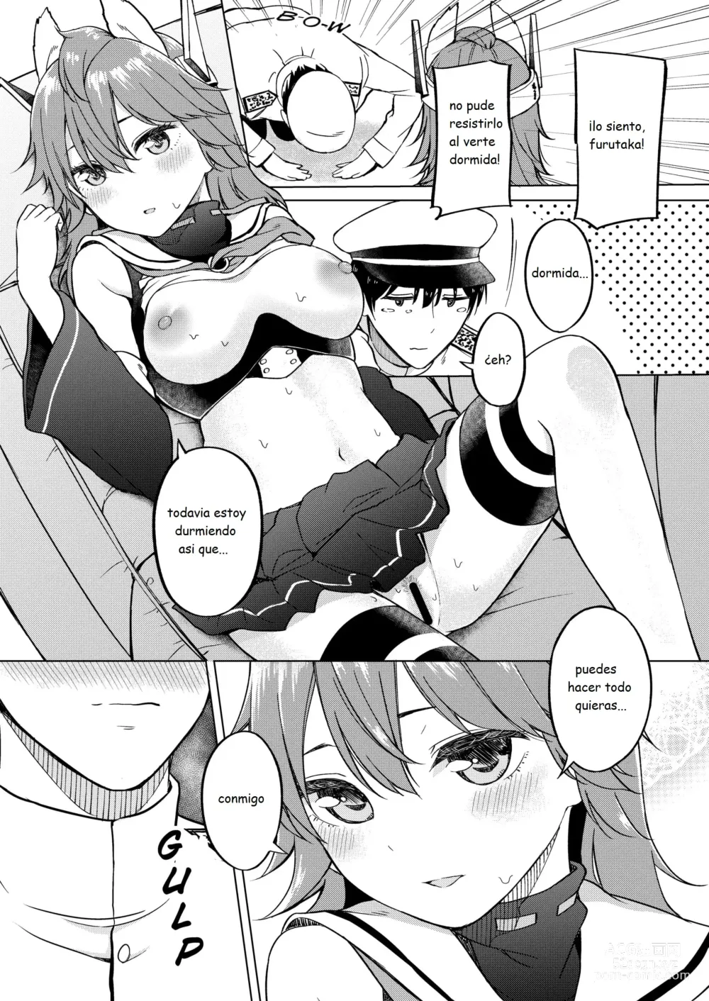 Page 8 of doujinshi Nemureru Umi no Hisho - Sleeping sea secretary.