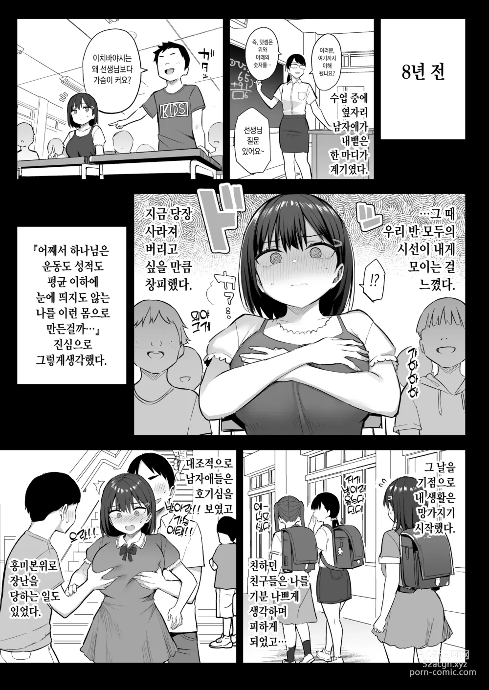 Page 2 of doujinshi Zutto Suki datta Kyonyuu Osananajimi ga Furyou-tachi ni Moteasobareta Nanokakan Chuu｜줄곧 좋아했던 거유 소꿉친구가 양아치들한테 희롱당한 칠일간 중