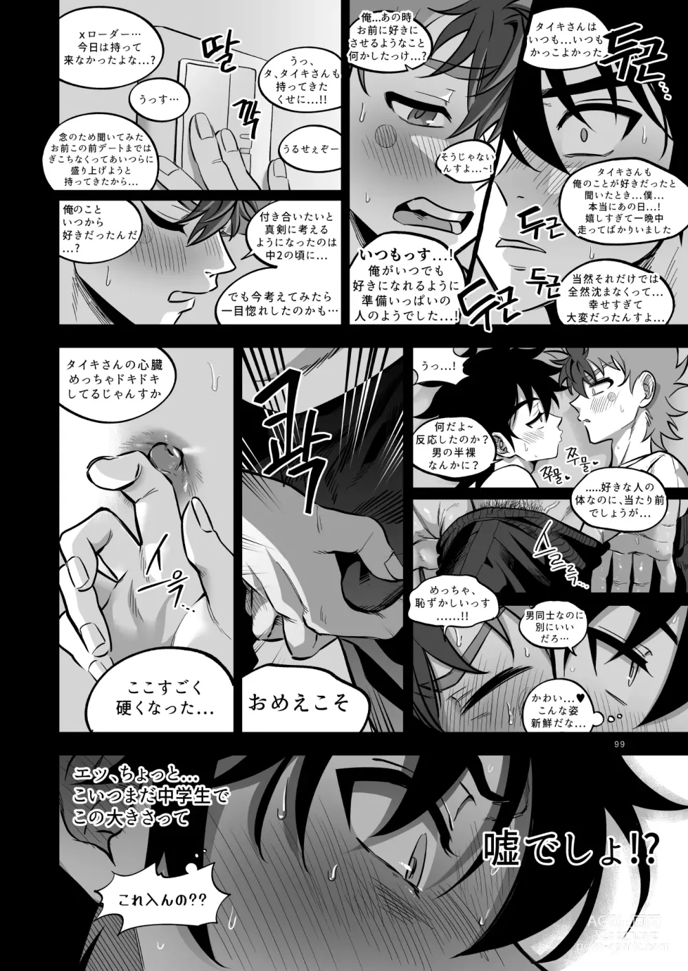 Page 100 of doujinshi Final Countdown