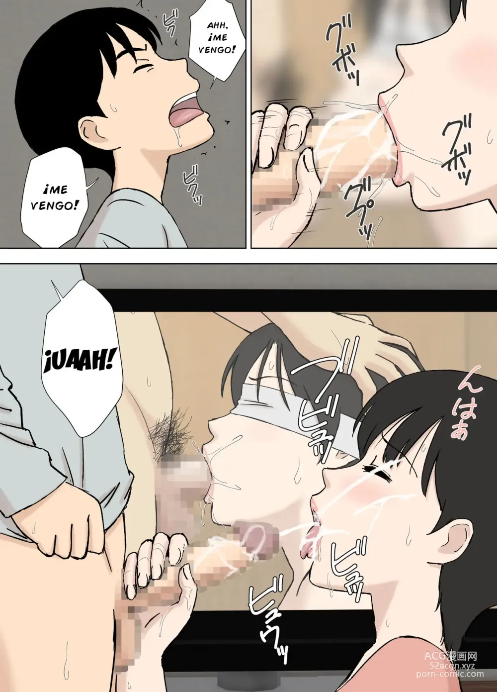 Page 19 of doujinshi Juujun Mama no Chizuru-san to Otto no Tsurego La Obediente Chizuru y su hijastro