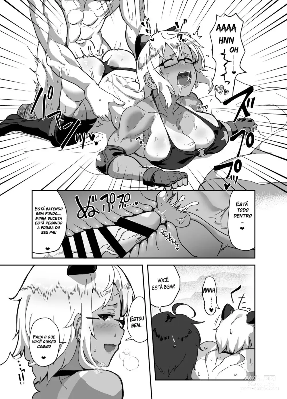 Page 14 of doujinshi Fazendo Sexo com Minha Namorada Cosplayer Depois de um Evento 2