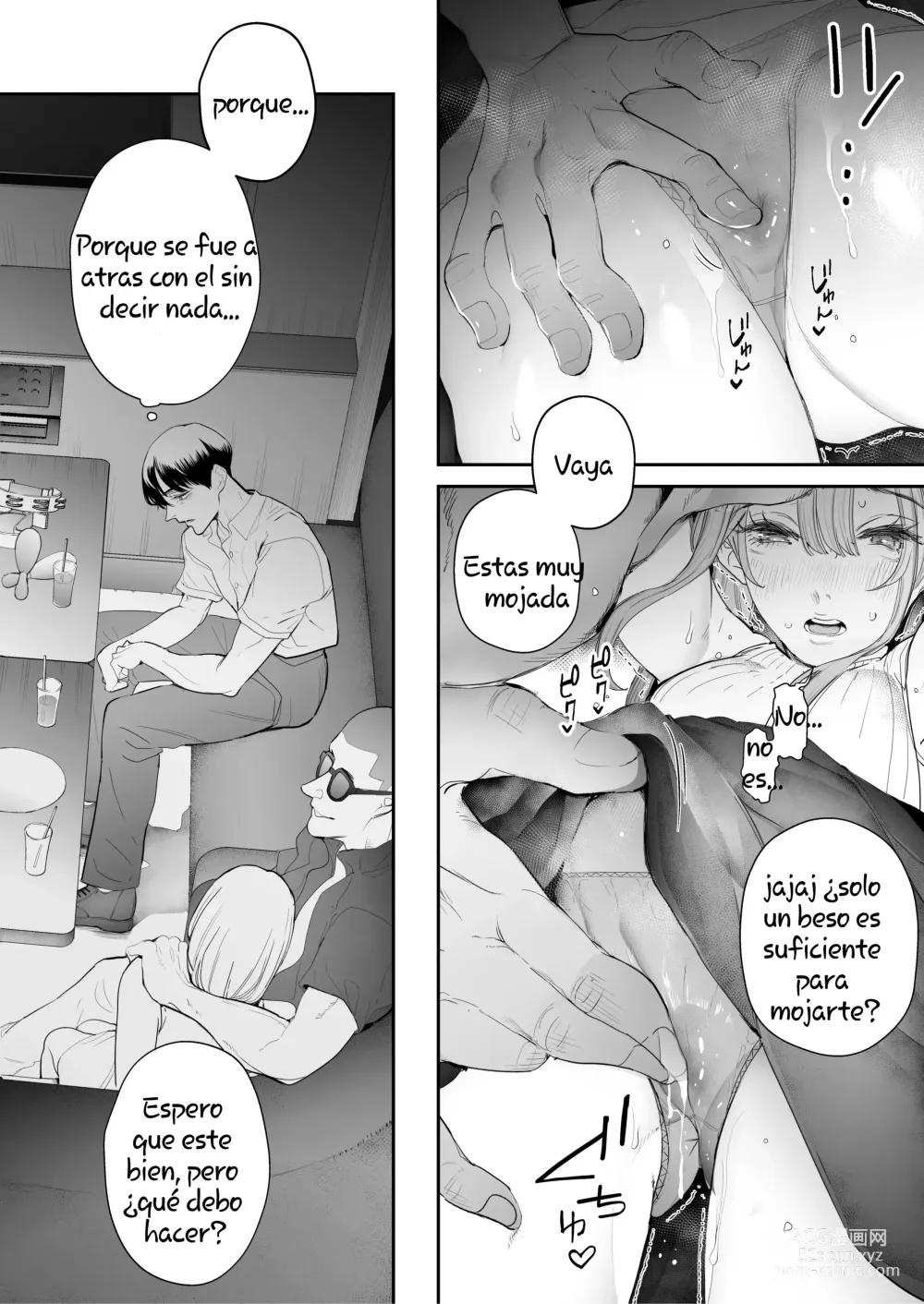 Page 107 of doujinshi Seguí viendo cómo me ponían los cuernos mi esposa y la hacían correrse una y otra vez. completa