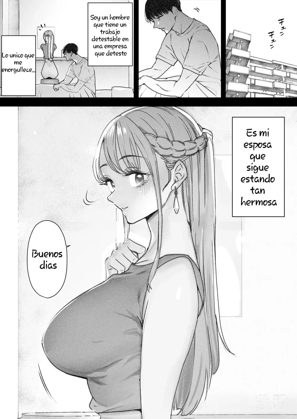 Page 25 of doujinshi Seguí viendo cómo me ponían los cuernos mi esposa y la hacían correrse una y otra vez. completa