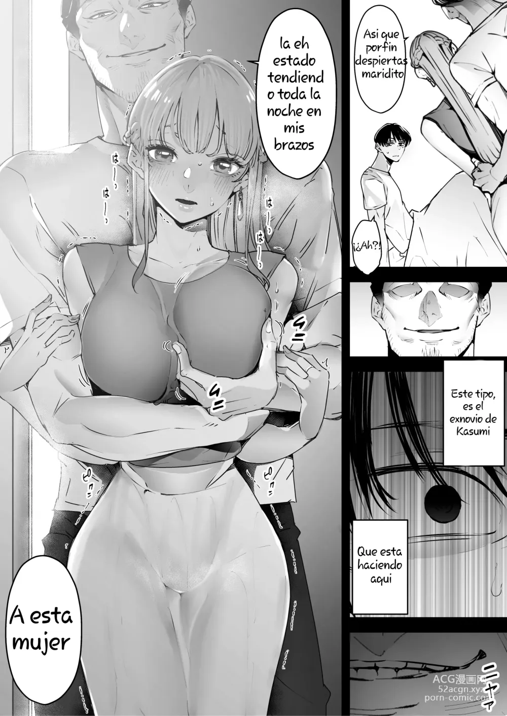 Page 26 of doujinshi Seguí viendo cómo me ponían los cuernos mi esposa y la hacían correrse una y otra vez. completa