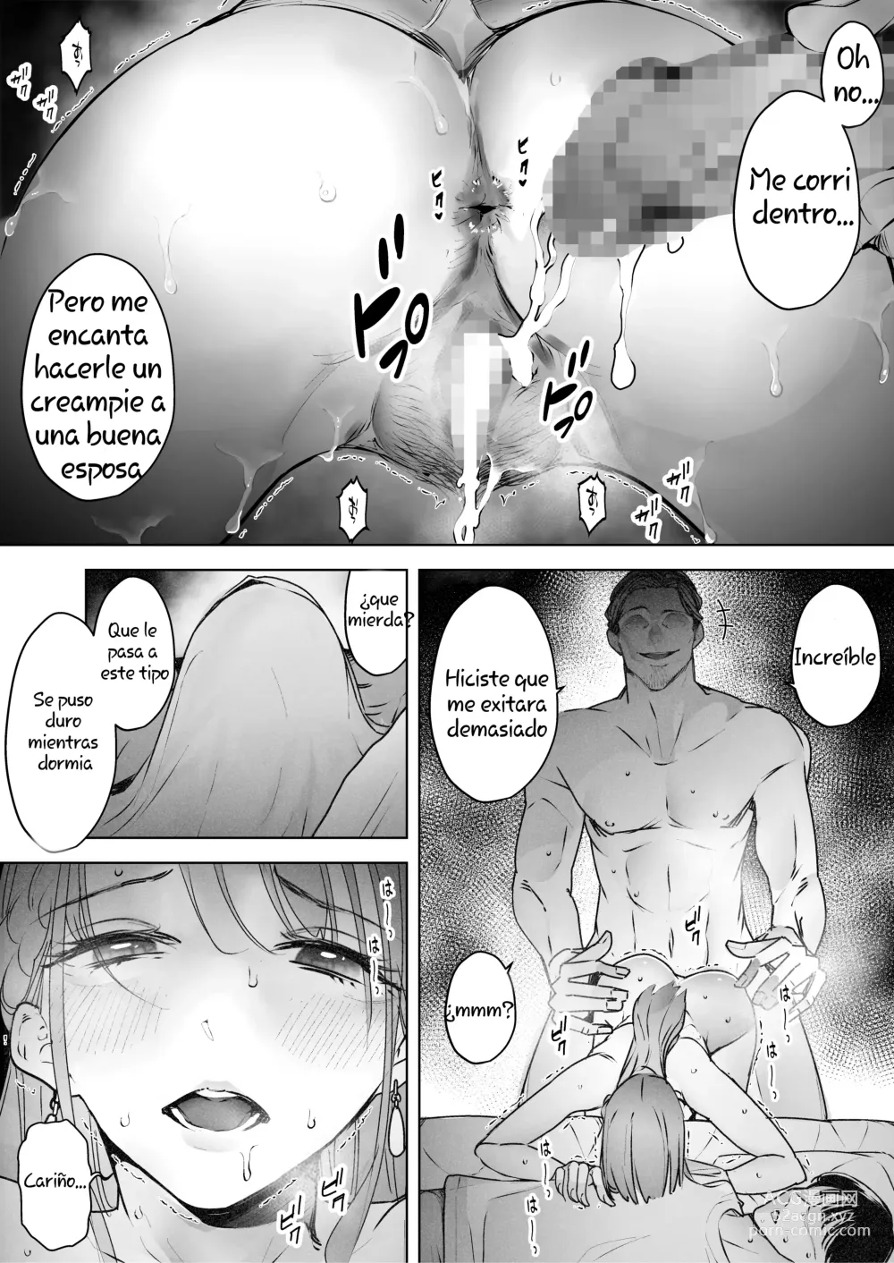 Page 53 of doujinshi Seguí viendo cómo me ponían los cuernos mi esposa y la hacían correrse una y otra vez. completa