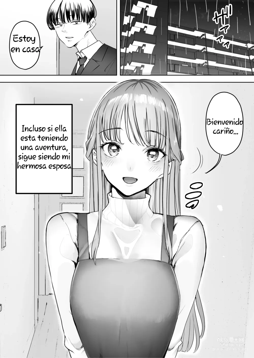 Page 58 of doujinshi Seguí viendo cómo me ponían los cuernos mi esposa y la hacían correrse una y otra vez. completa