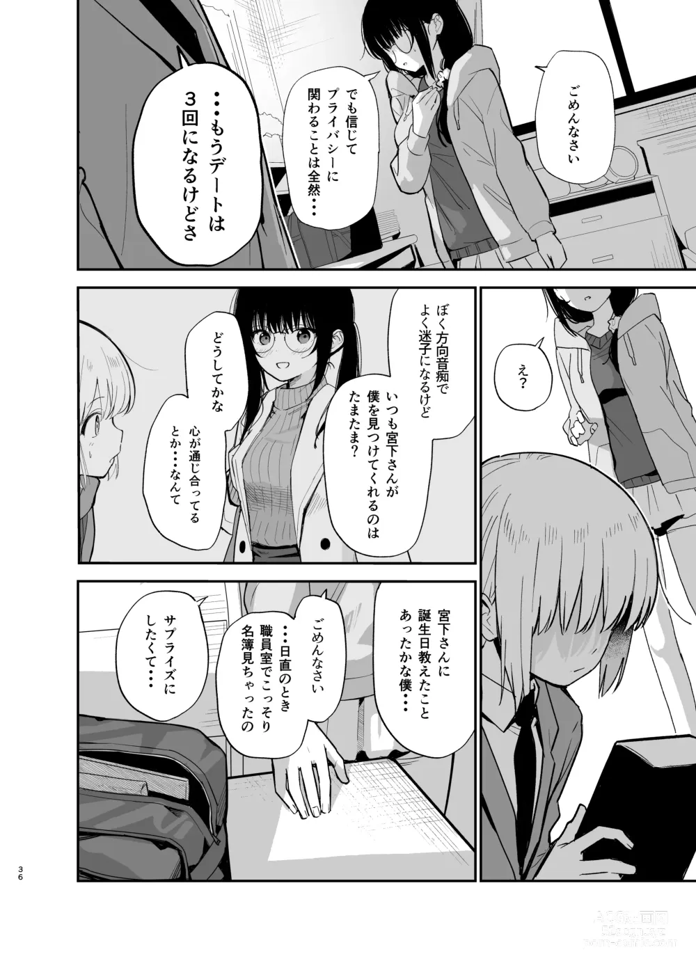 Page 36 of doujinshi Soushi Souai.