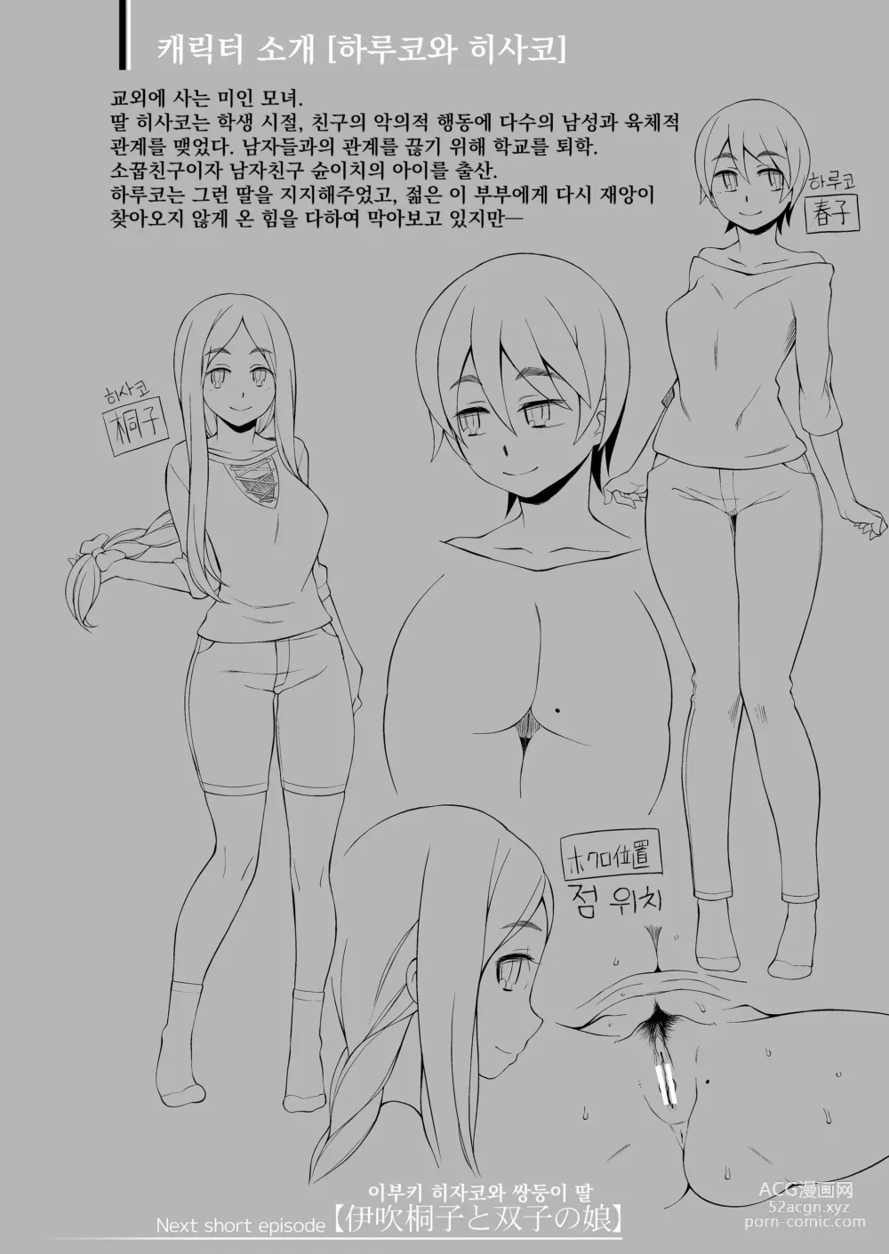 Page 64 of doujinshi 유부녀 하루코의 조교 네토라레 생활 ~예전에 딸을 농락하던 남자들이 내 몸을 미치게 한다~