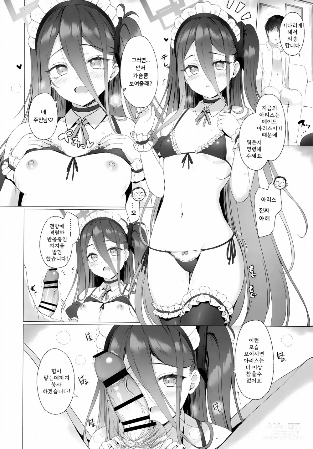 Page 12 of doujinshi 선생님 아리스와 레벨업 하지 않으실래요?