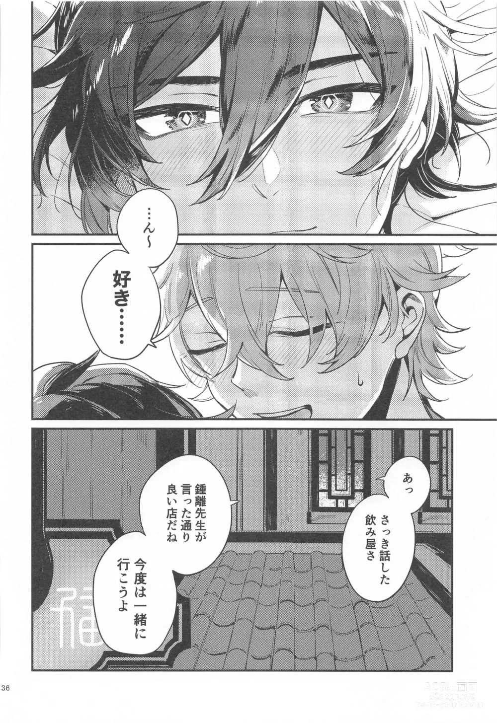 Page 34 of doujinshi Anata no Shiranai Watashi-tachi - Our Secret You Dont Know