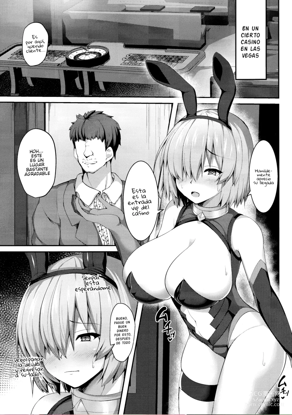 Page 2 of doujinshi Sexo en el casino con mash para pagar su deuda