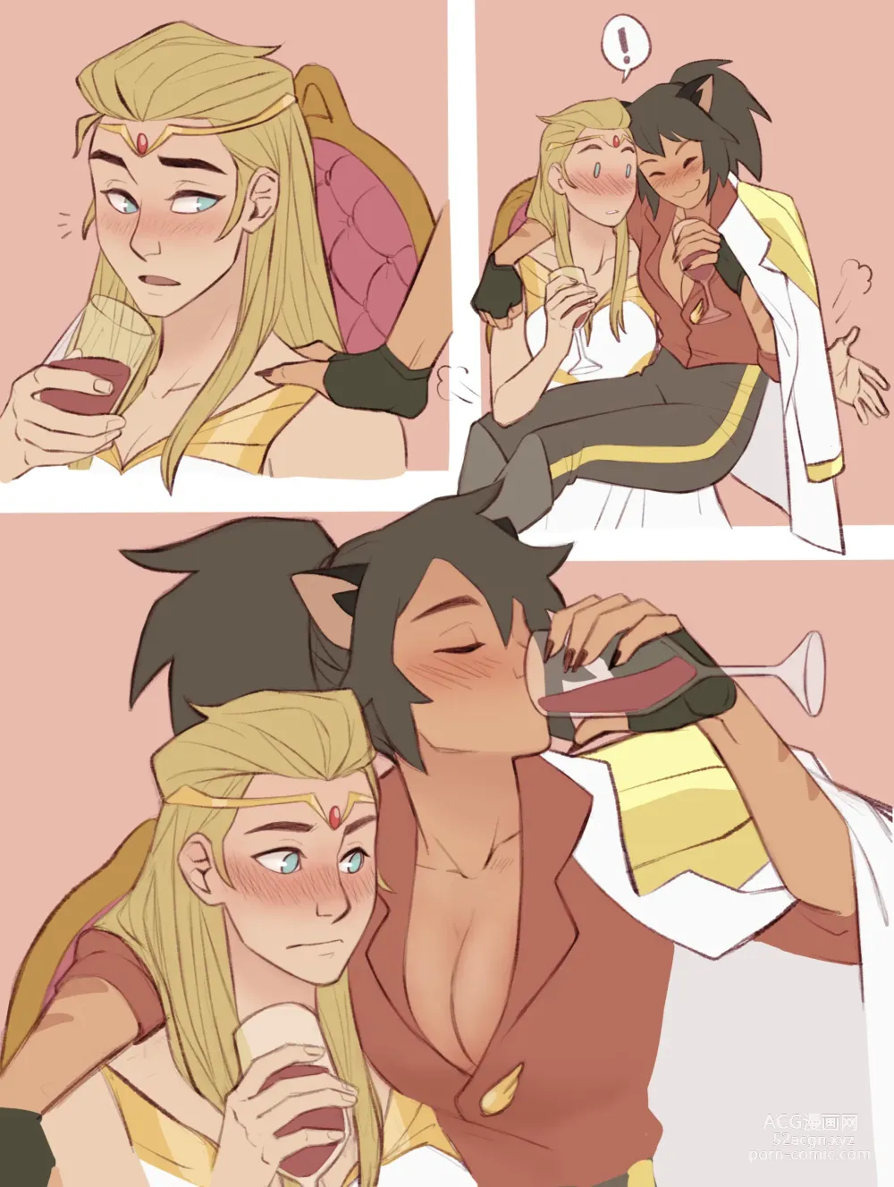 Page 1 of doujinshi Catradora Comic