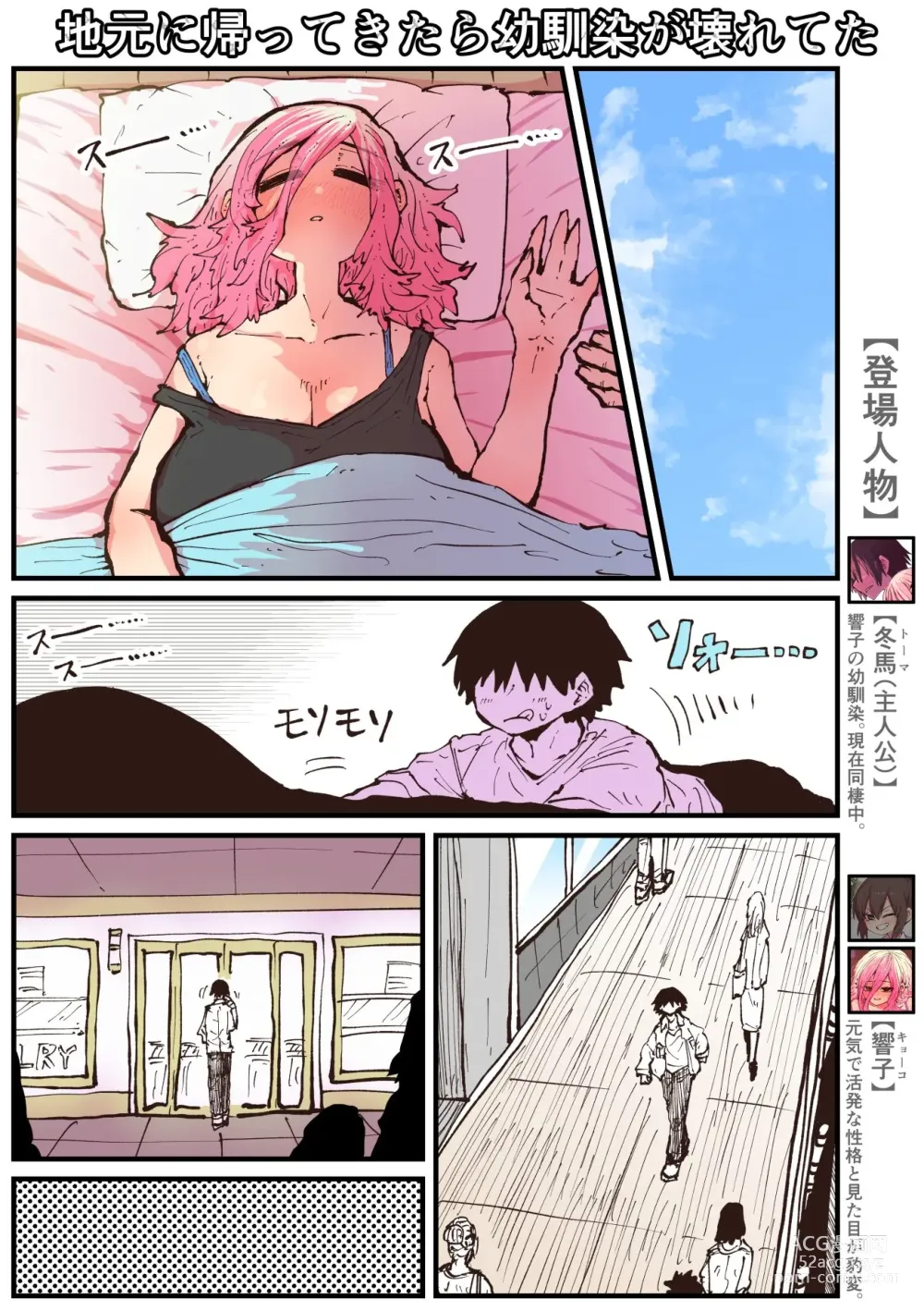 Page 171 of doujinshi Jimoto ni Kaettekitara Osananajimi ga Kowareteta