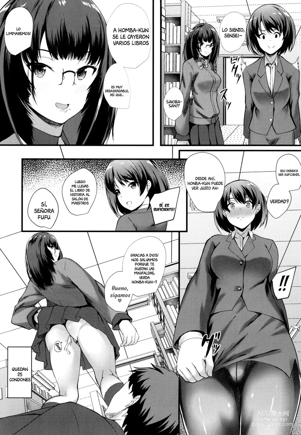 Page 13 of manga A Student with Mental Retardation