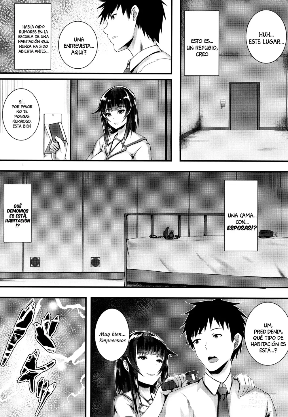 Page 4 of manga Promiscuous Student