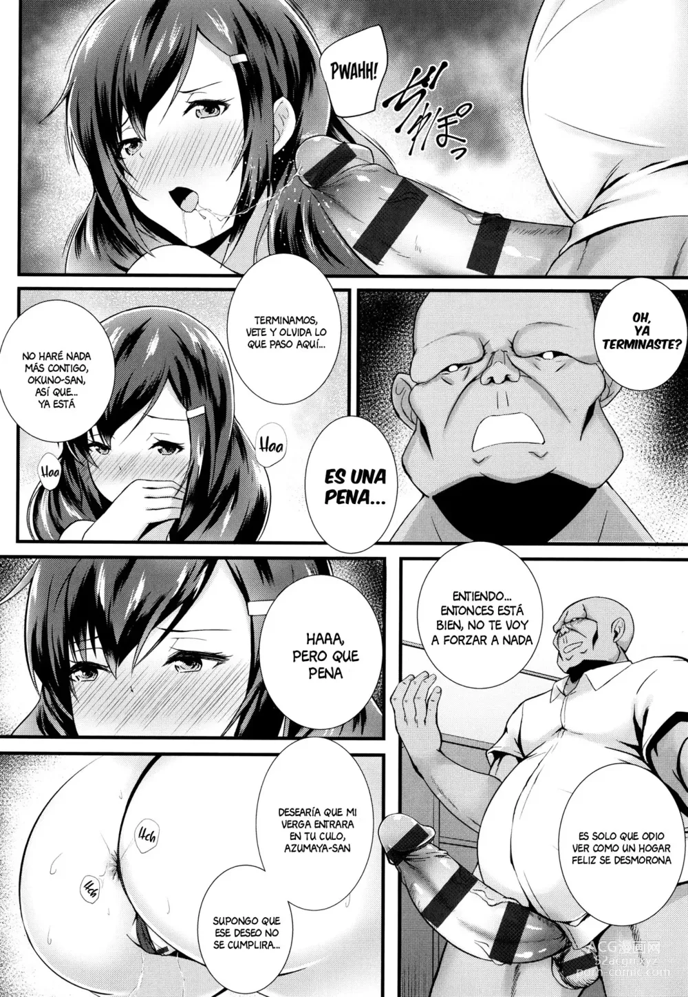 Page 12 of manga The Unfaithful Bitch