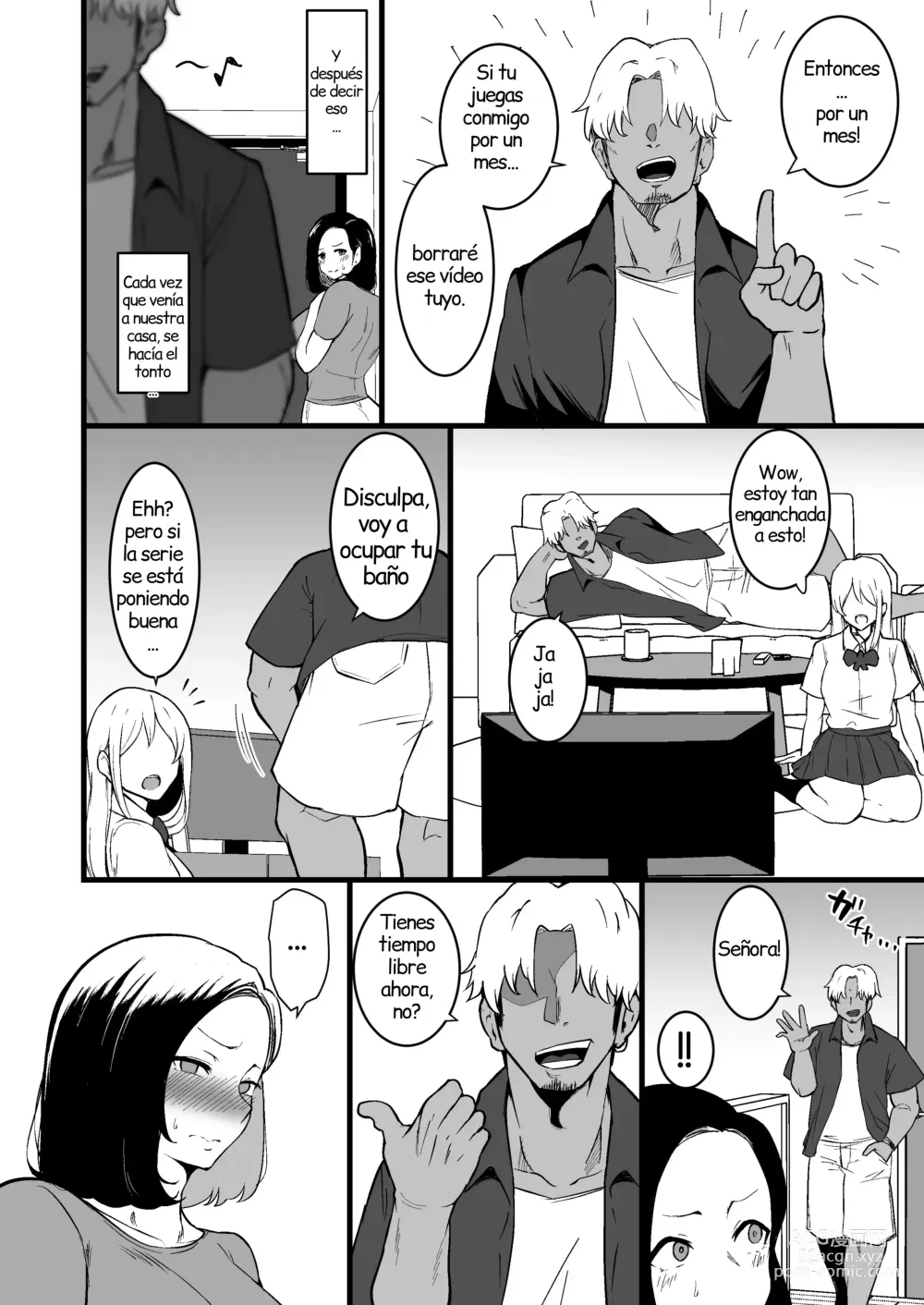 Page 17 of doujinshi Una madre que se enamora del novio de su hija 2