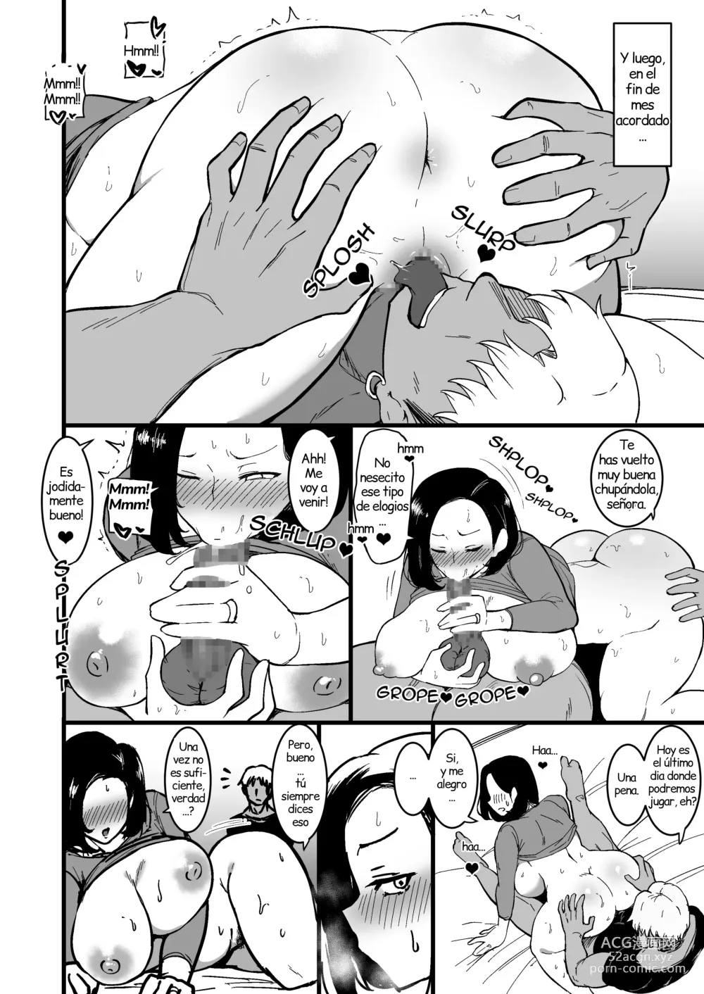 Page 31 of doujinshi Una madre que se enamora del novio de su hija 2