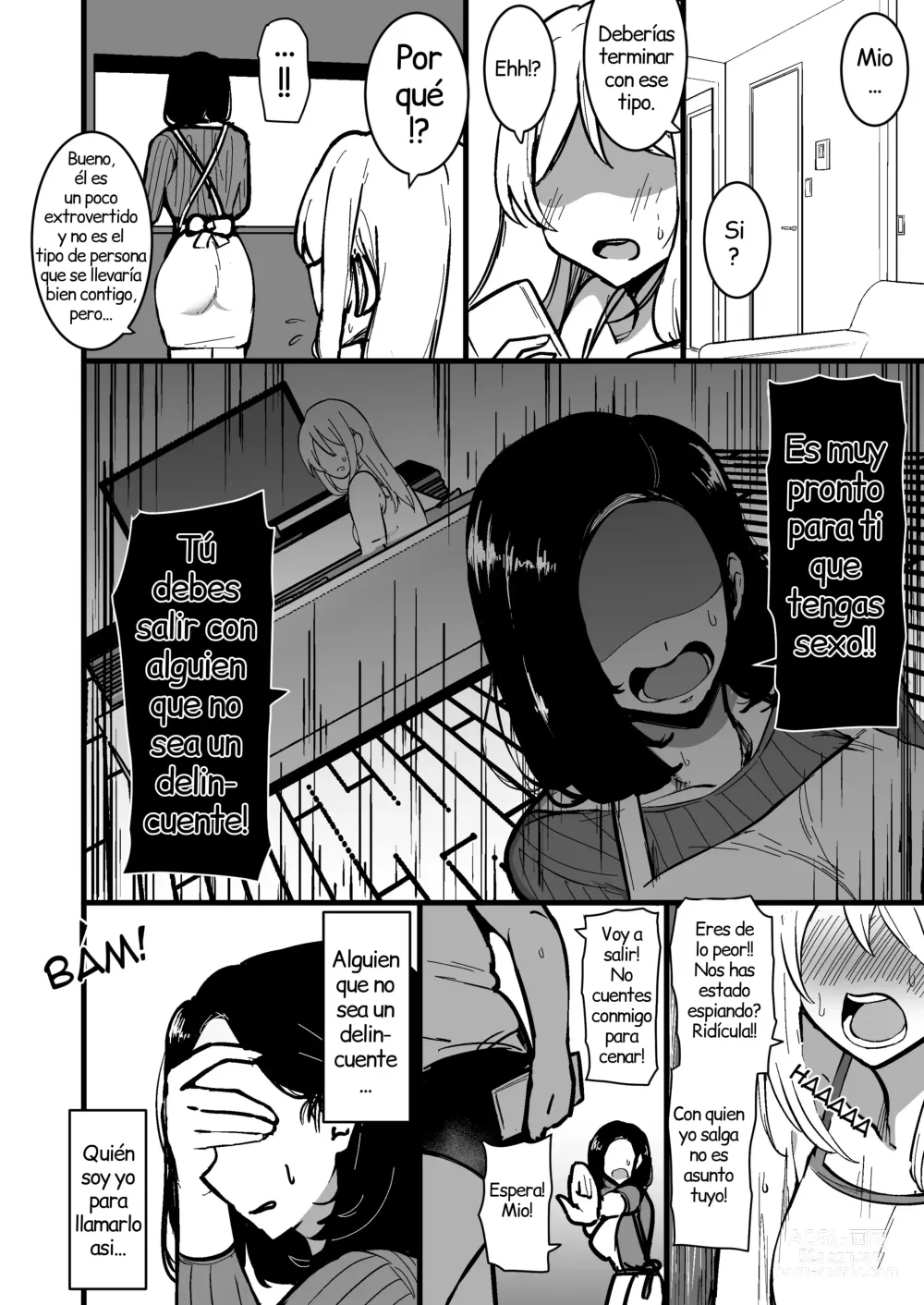 Page 35 of doujinshi Una madre que se enamora del novio de su hija 2