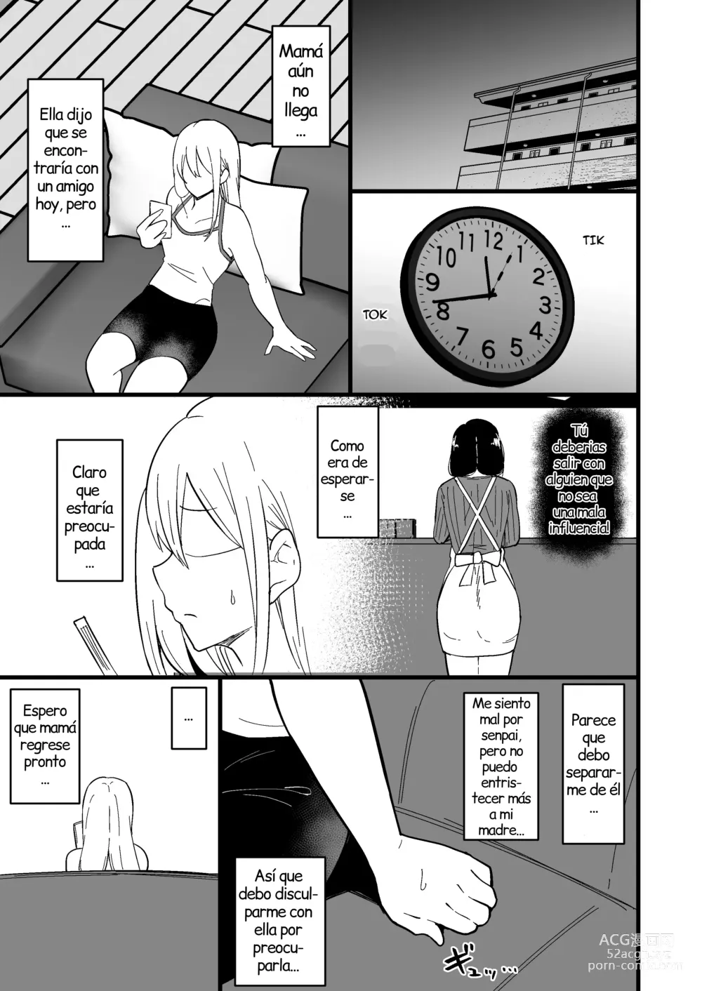 Page 48 of doujinshi Una madre que se enamora del novio de su hija 2