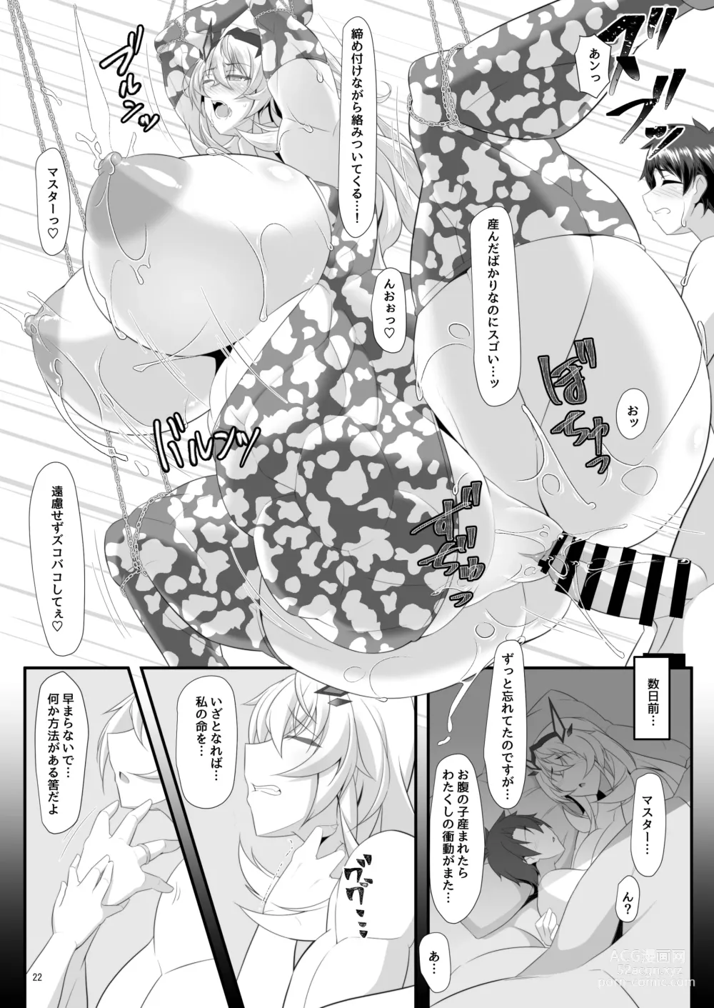 Page 22 of doujinshi barghest BREAST