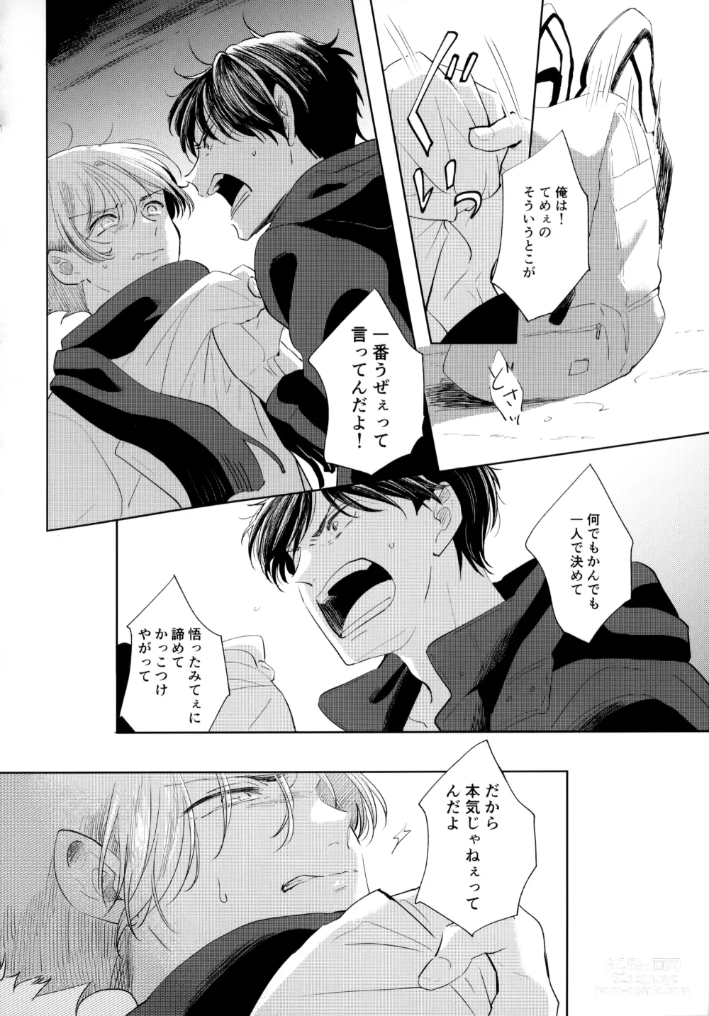 Page 29 of doujinshi Ore no Suki Kimi no Suki Kimi ga Suki