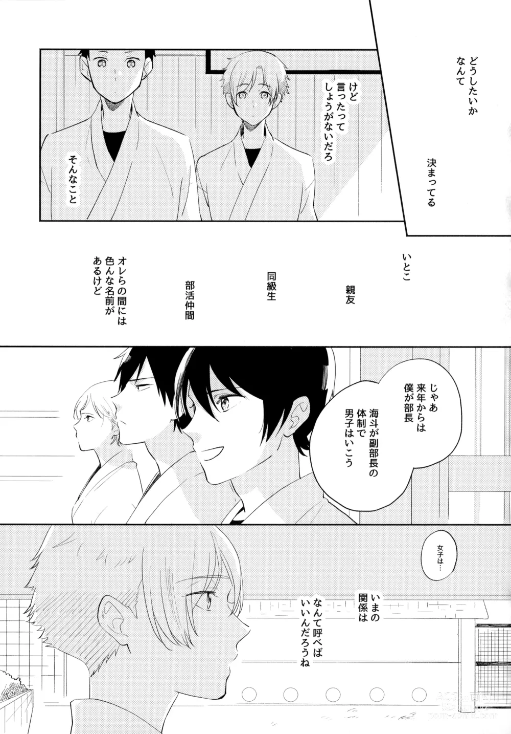 Page 84 of doujinshi Ore no Suki Kimi no Suki Kimi ga Suki