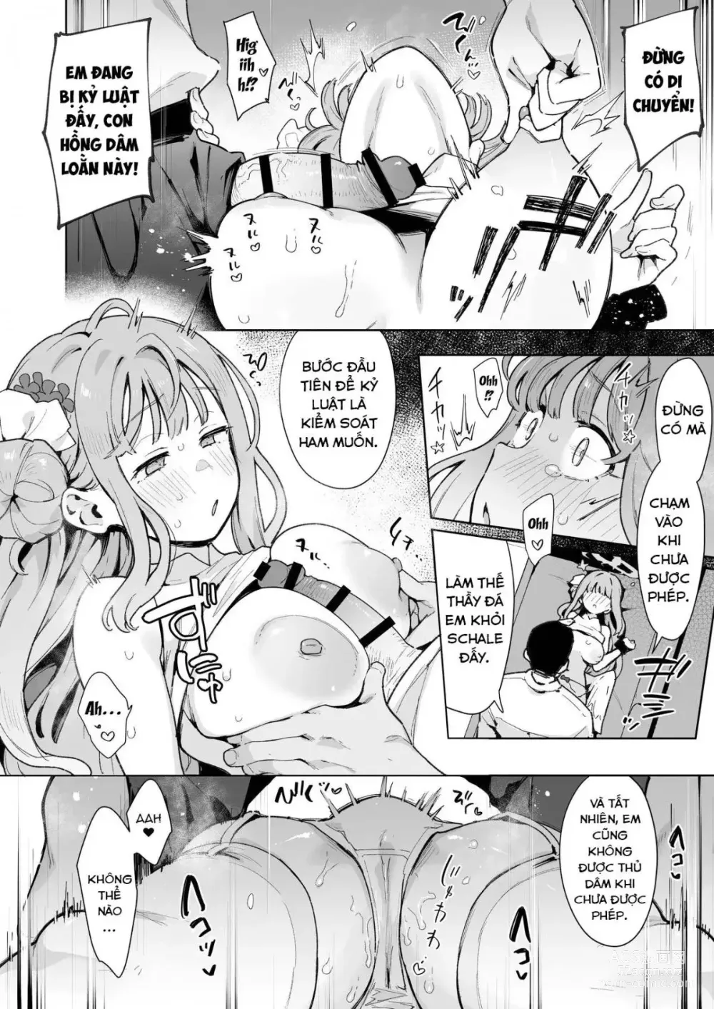 Page 13 of doujinshi Mika muốn bị đạo tàn bụ