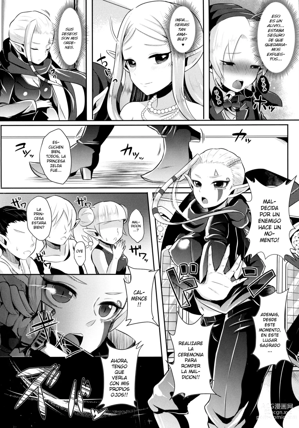 Page 14 of doujinshi Futanari Zelda Hime to Dokidoki = Kekkonshiki