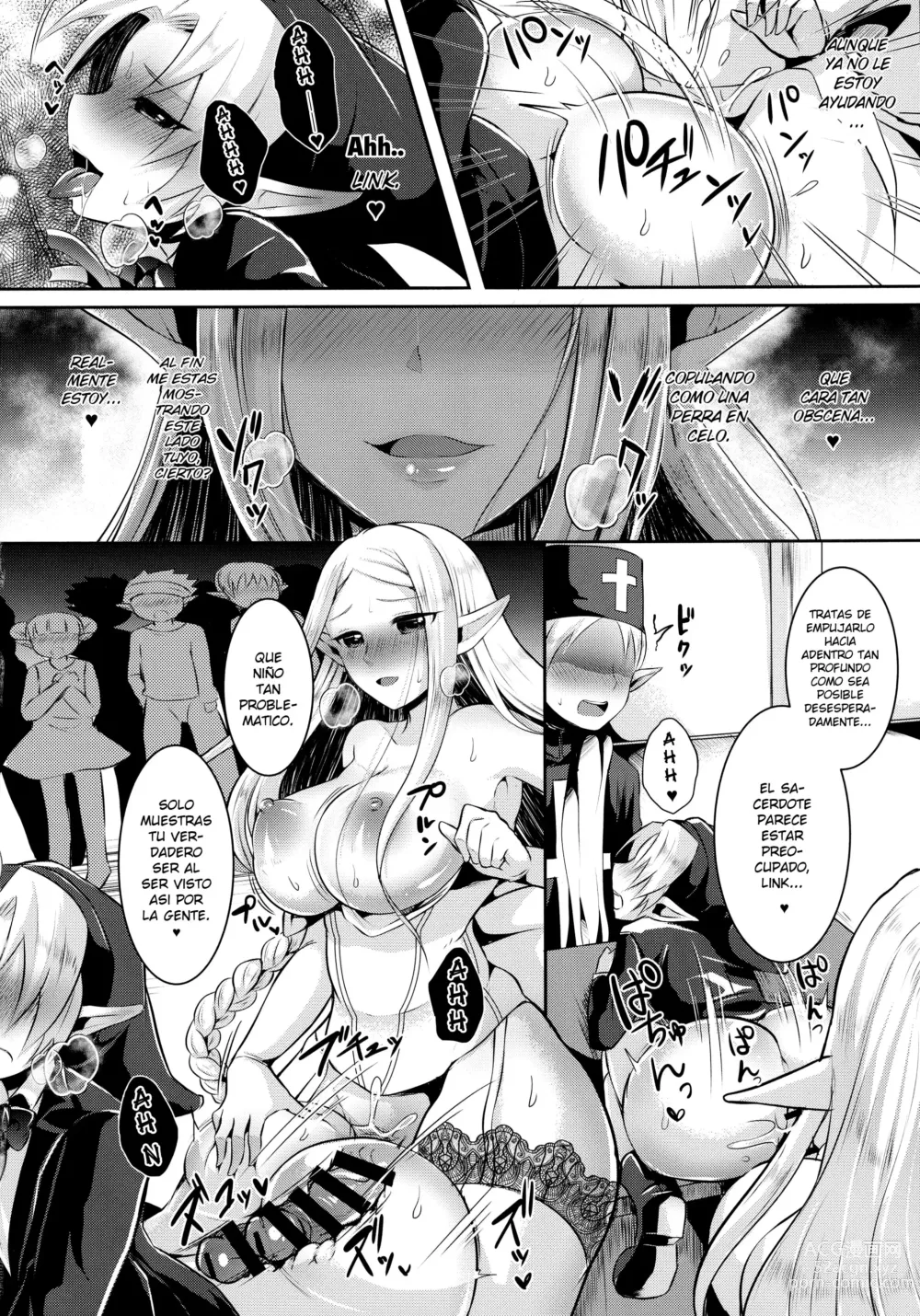 Page 20 of doujinshi Futanari Zelda Hime to Dokidoki = Kekkonshiki