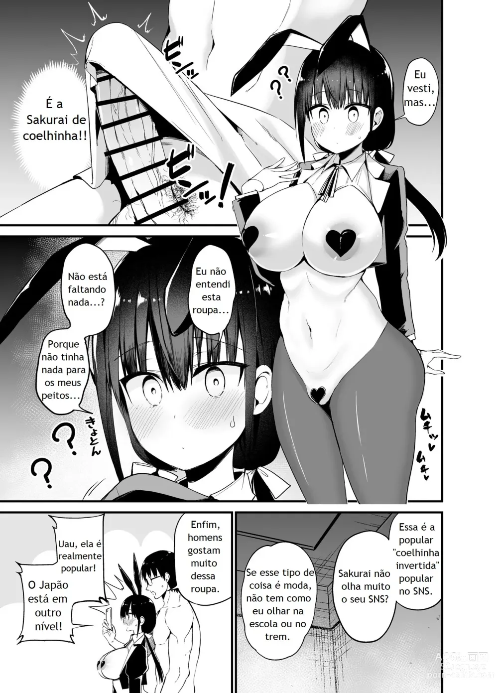 Page 28 of doujinshi Kanojo no Imouto ga Kyonyuu MiniSkir JK de Koakuma-kei 4