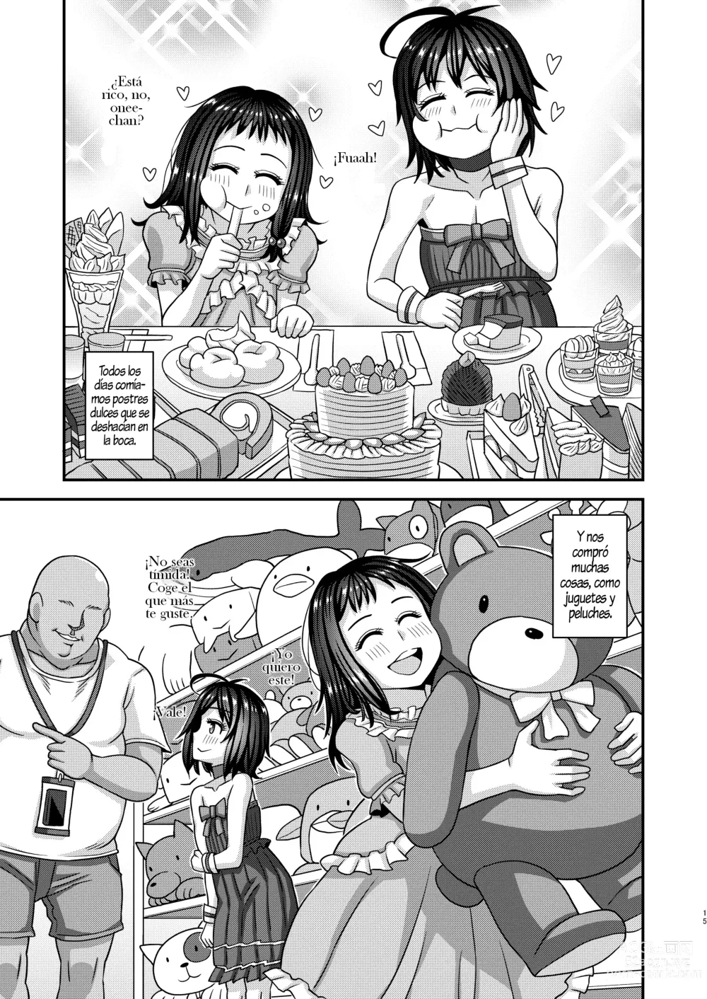 Page 13 of doujinshi Jouhou Kaihen Lolicon Oji-san 3