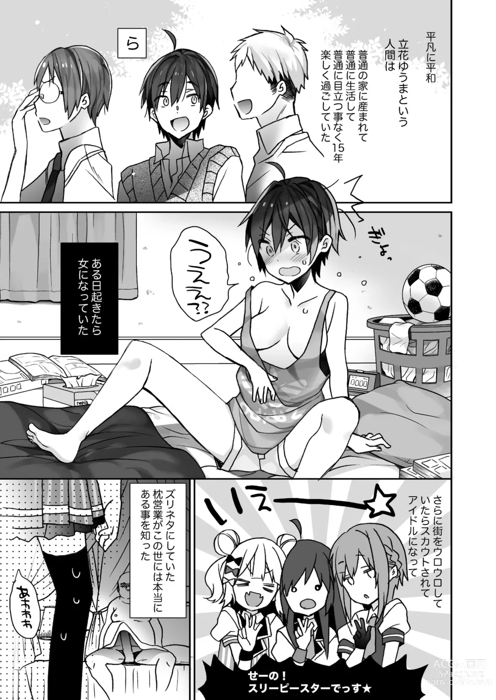 Page 4 of doujinshi Nyotaika Shita Ore no Tadareta Seikatsu Soushuuhen