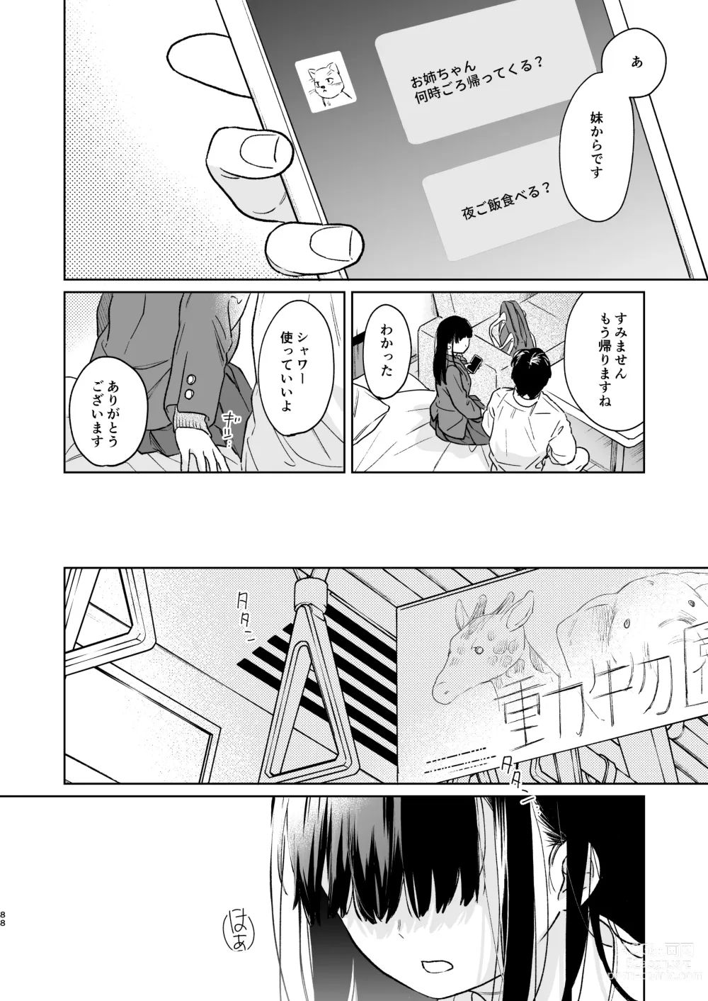 Page 87 of doujinshi Kimi no Taion Kimi no Kodou 4 -After Story-