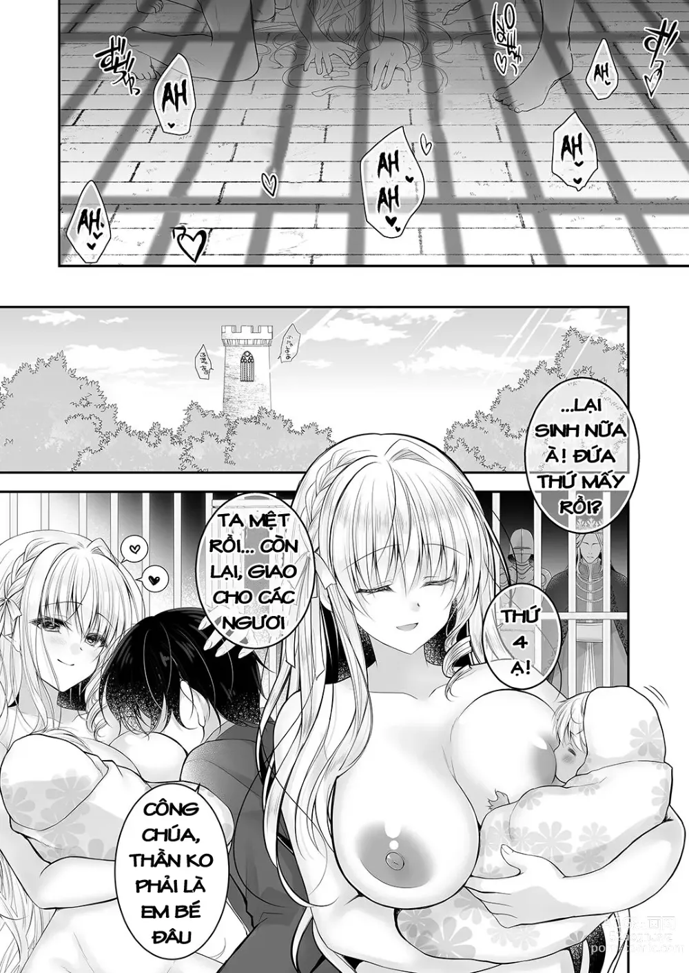 Page 54 of doujinshi Isekai Rinkan 2 ~Tại sao một hiệp sĩ công chúa cao quý lại không chịu nổi một con cặc man rợ!~