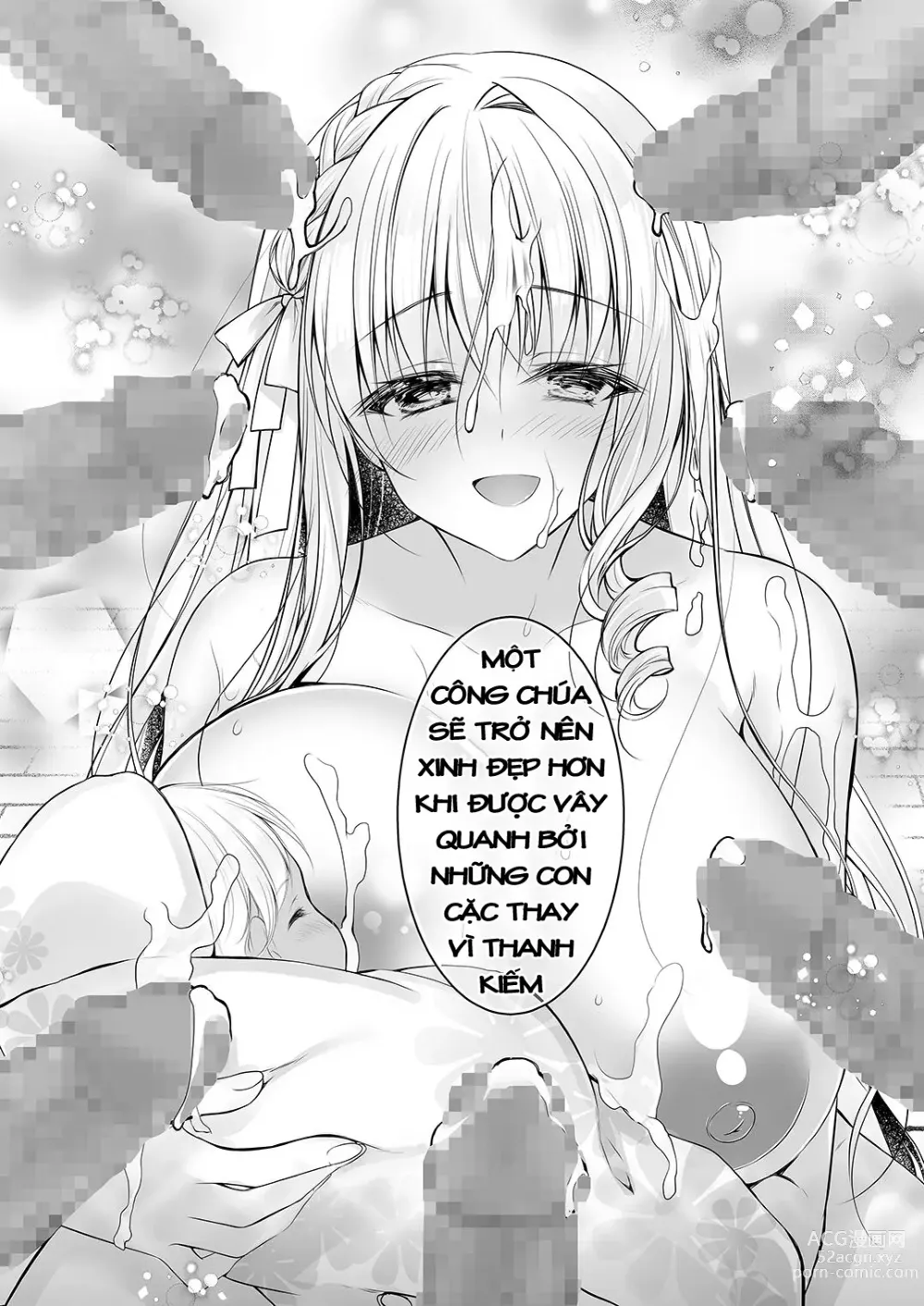 Page 55 of doujinshi Isekai Rinkan 2 ~Tại sao một hiệp sĩ công chúa cao quý lại không chịu nổi một con cặc man rợ!~