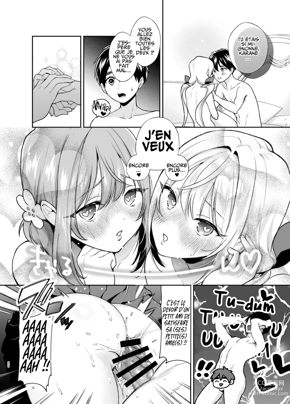 Page 20 of doujinshi Hakari et Karane Le livre où elles maiiiment à en mourir