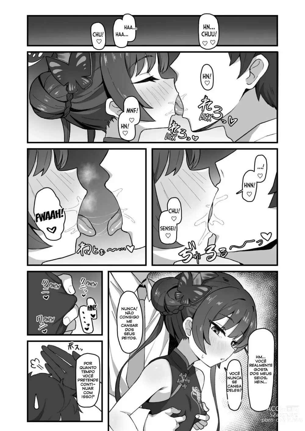 Page 10 of doujinshi Monshu no Mitsu Jou