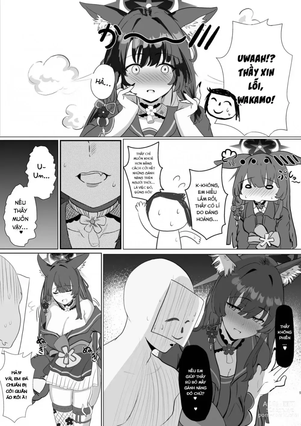 Page 5 of doujinshi Hãy cho em thêm tình yêu, Anh yêu