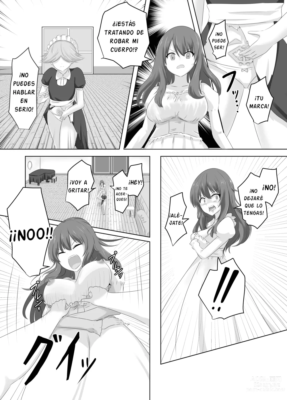 Page 23 of doujinshi Kono, Mitame dake wa Ii Akuyaku Reijou no Karada o Irekawatte Nottorimasu.