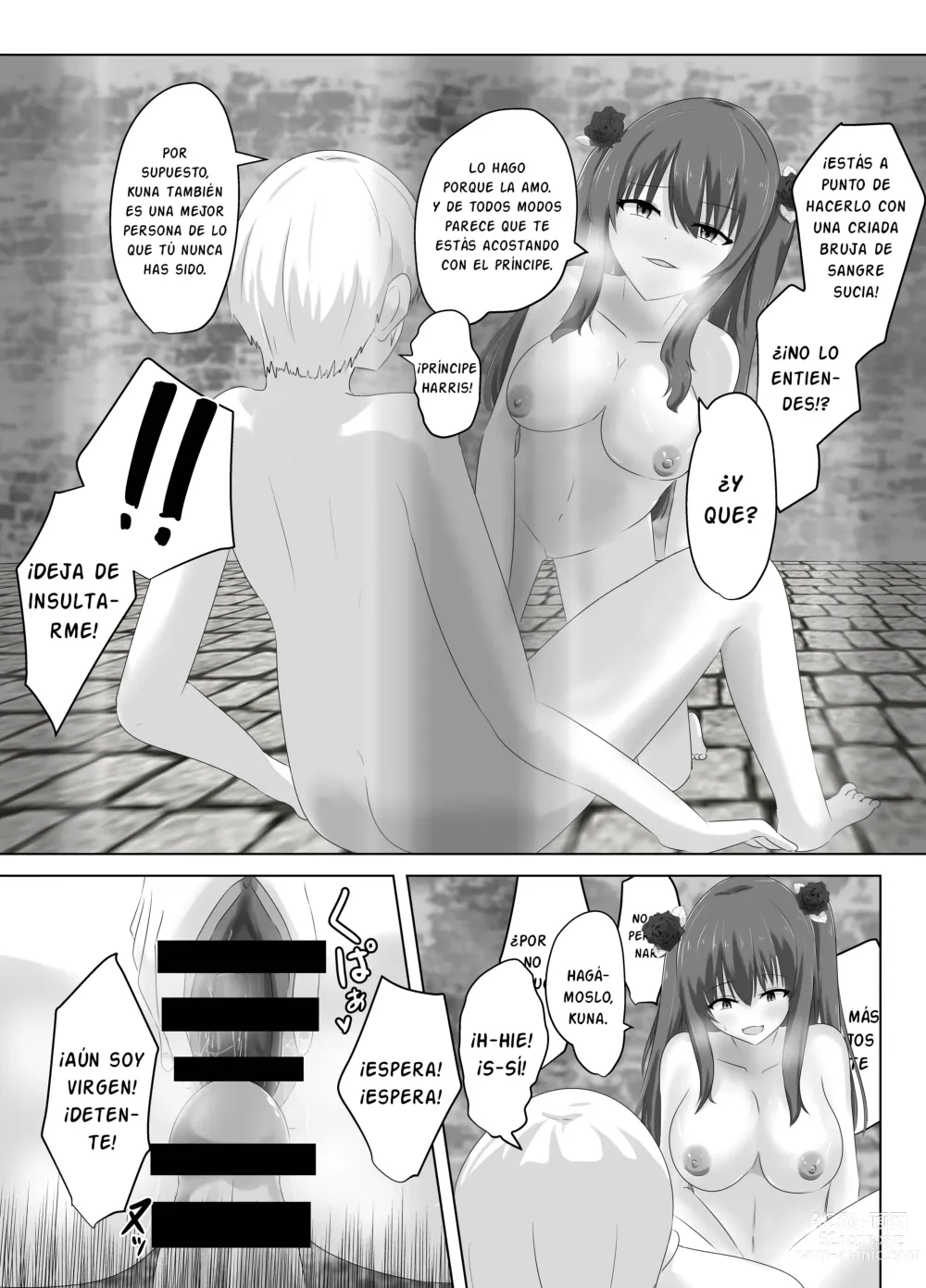 Page 36 of doujinshi Kono, Mitame dake wa Ii Akuyaku Reijou no Karada o Irekawatte Nottorimasu.