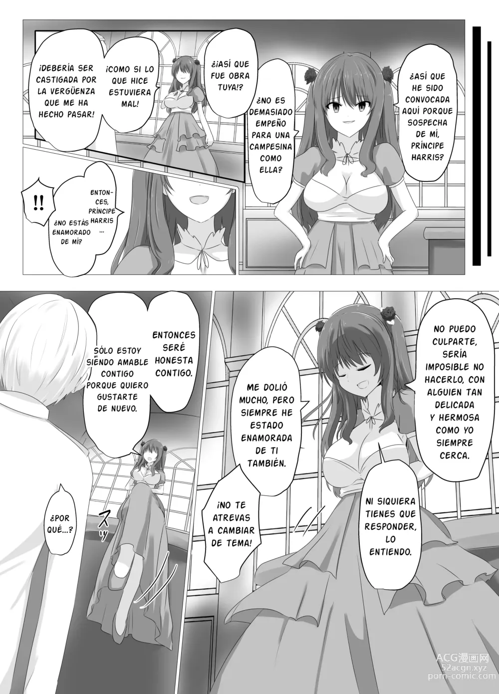 Page 8 of doujinshi Kono, Mitame dake wa Ii Akuyaku Reijou no Karada o Irekawatte Nottorimasu.