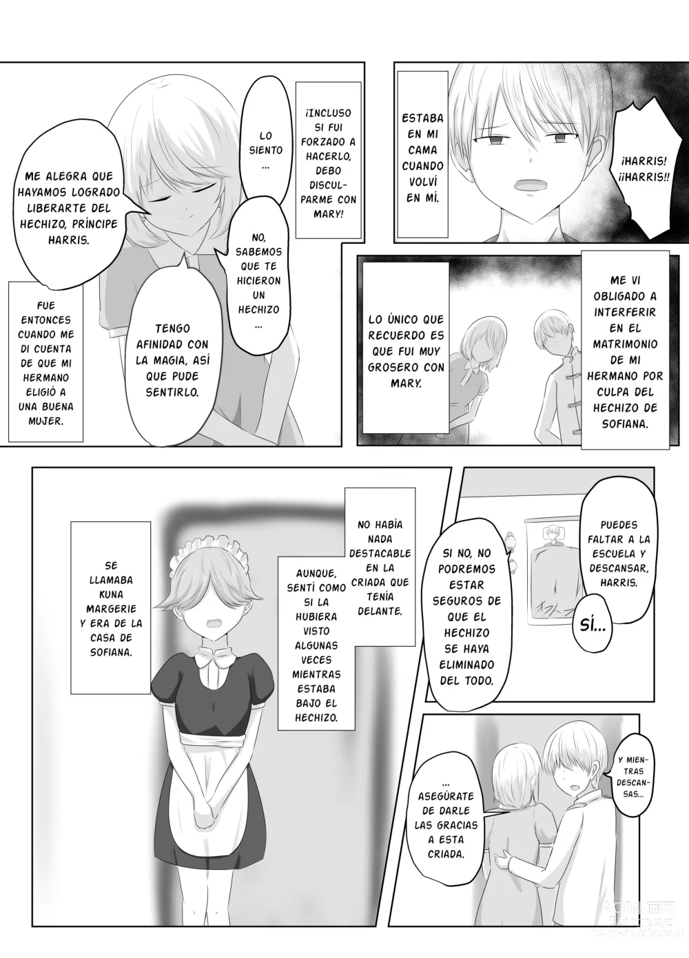 Page 10 of doujinshi Kono, Mitame dake wa Ii Akuyaku Reijou no Karada o Irekawatte Nottorimasu.