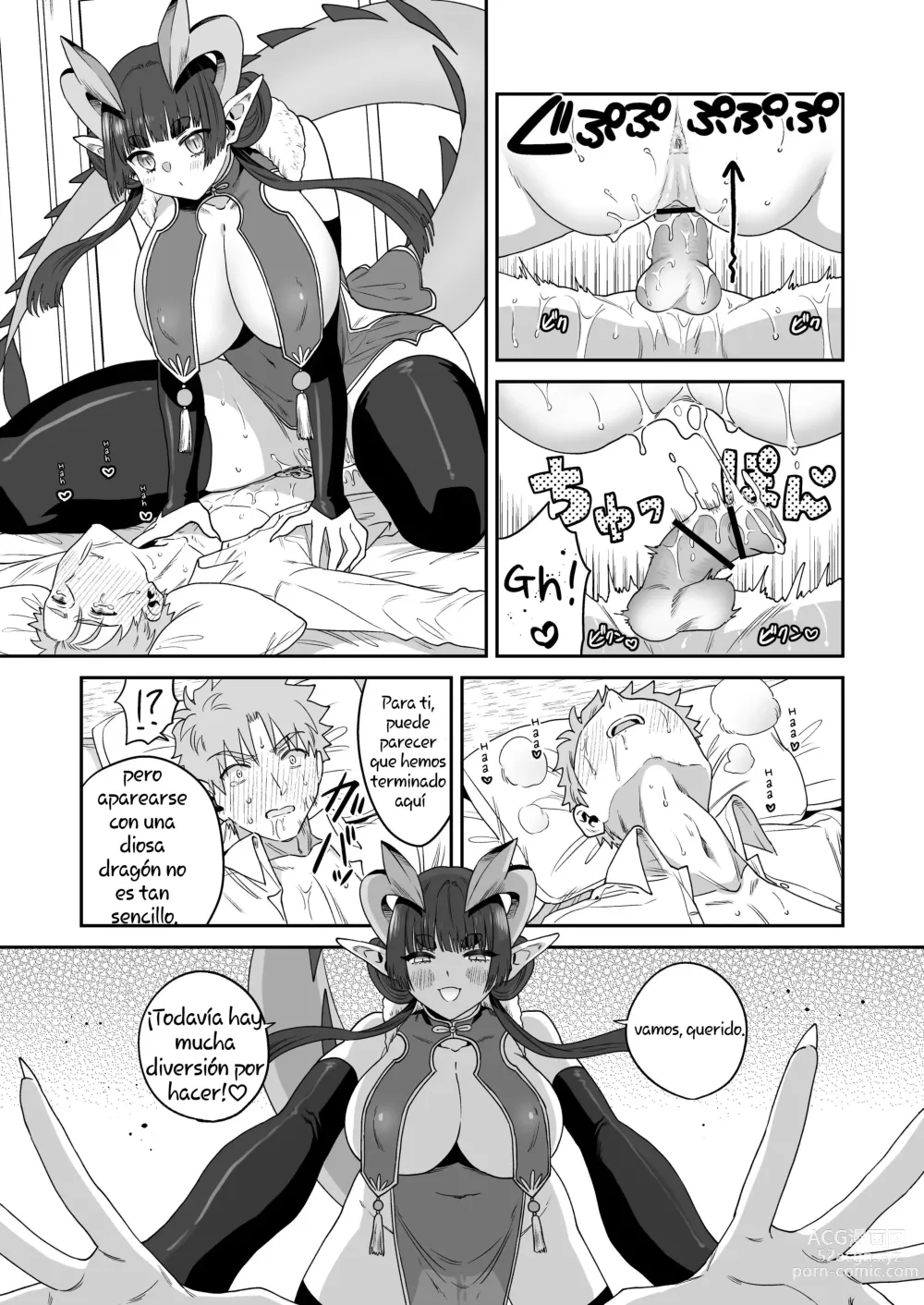 Page 28 of doujinshi Deka Deka Ryuujin-sama no Fuuin o Toitara Metorareta Hanashi