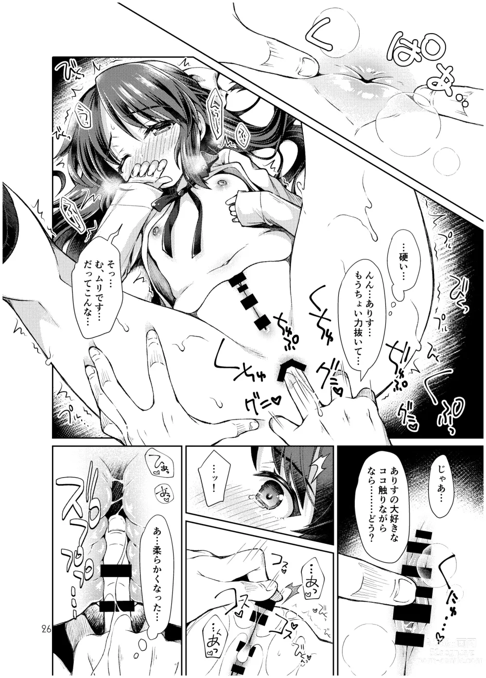 Page 25 of doujinshi Tachibana Arisu no Manga Matome