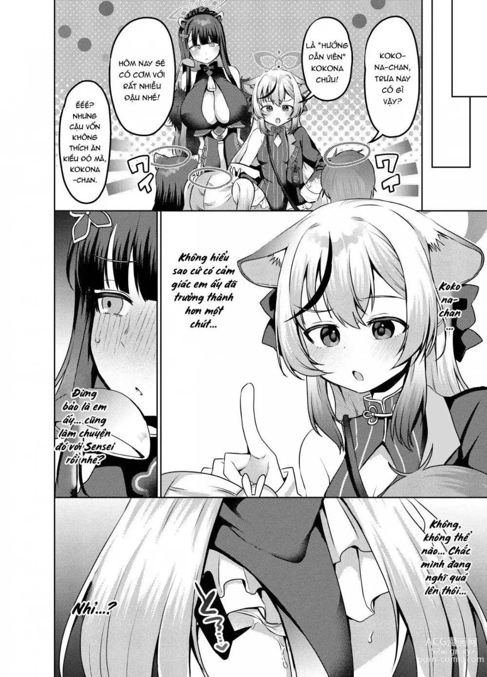 Page 22 of doujinshi Kokona-chan muốn trở thành một quý cô