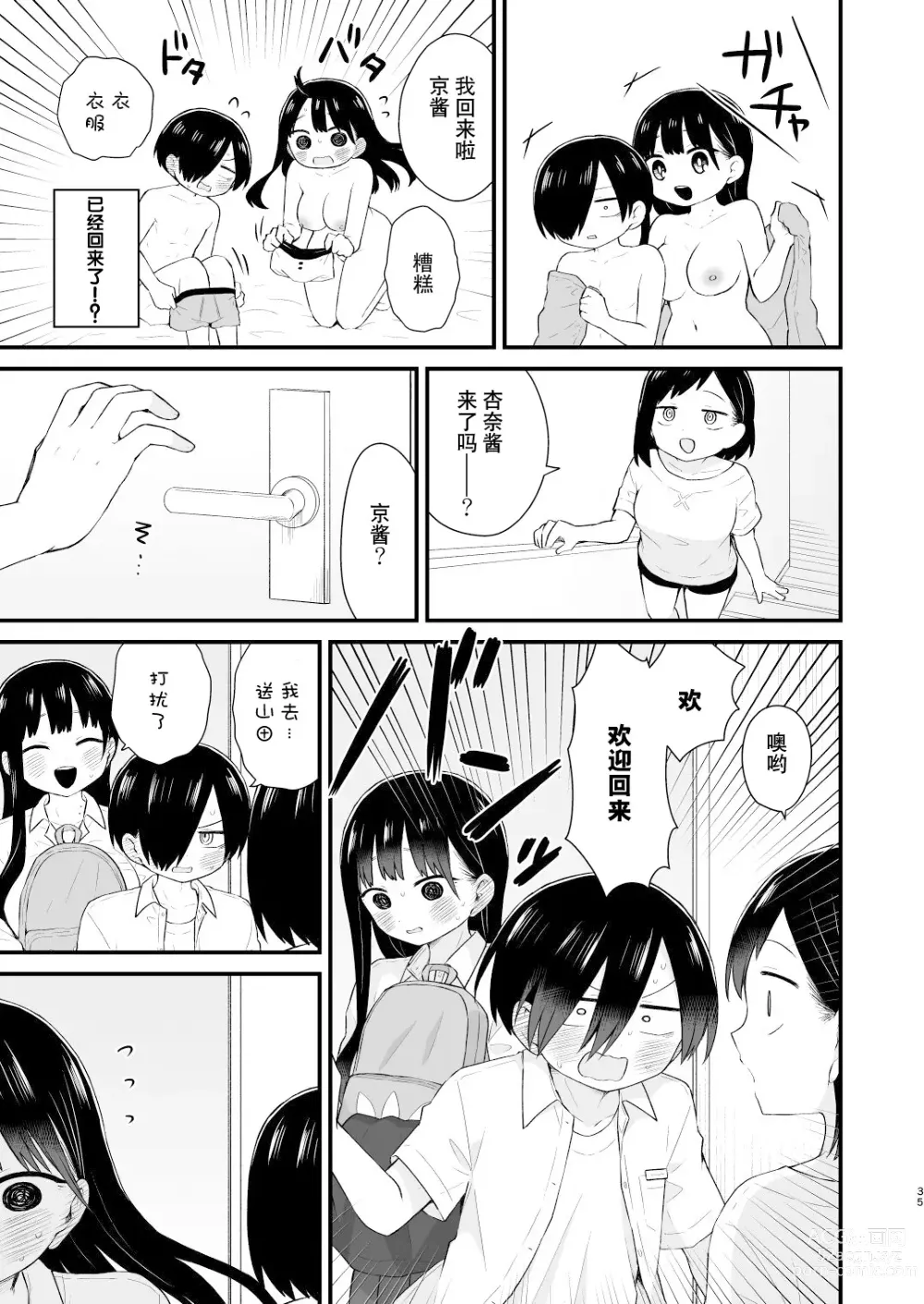 Page 35 of doujinshi 我们被未来邀请