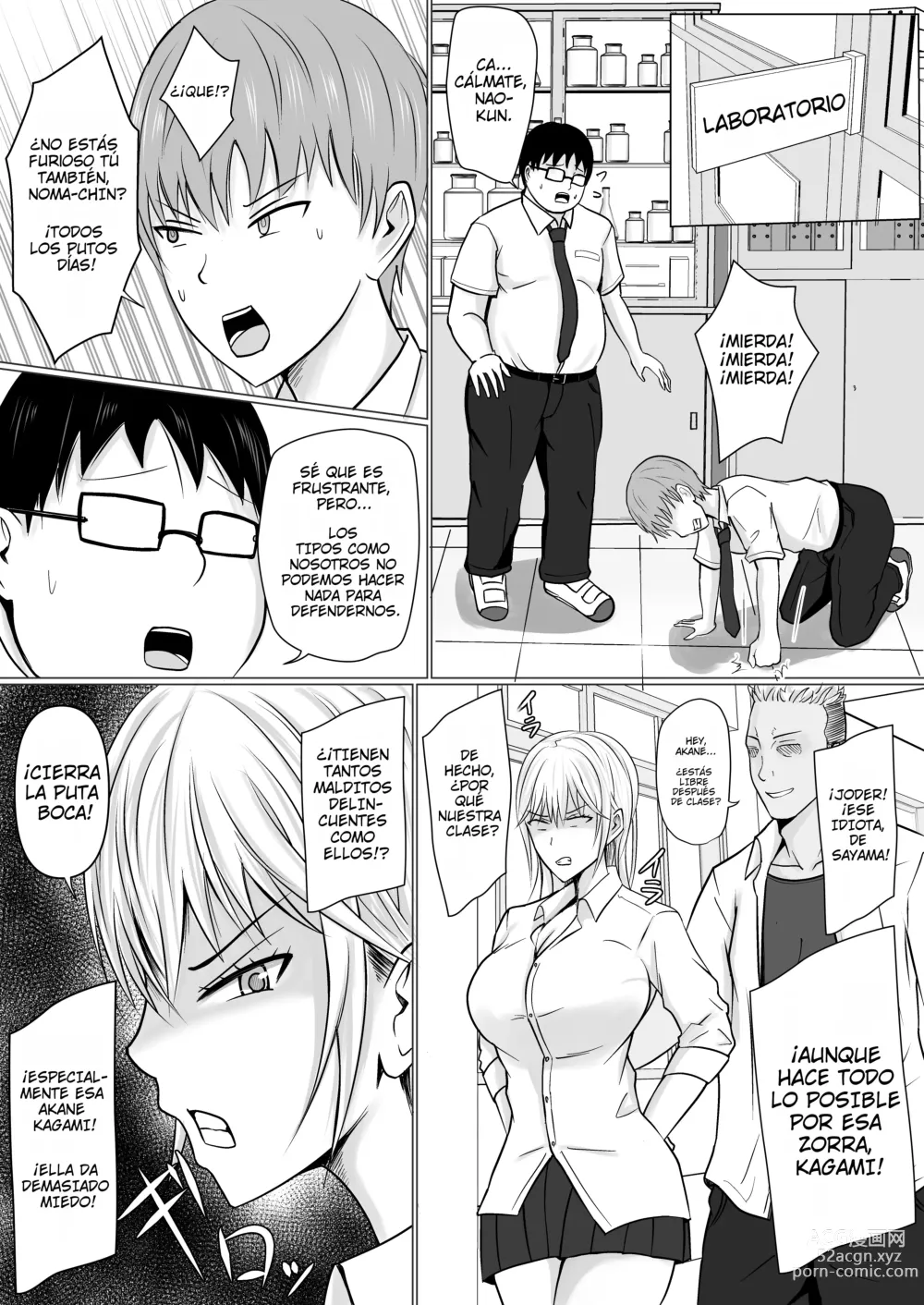 Page 6 of doujinshi Poseí a la Chica Rebelde de Clase