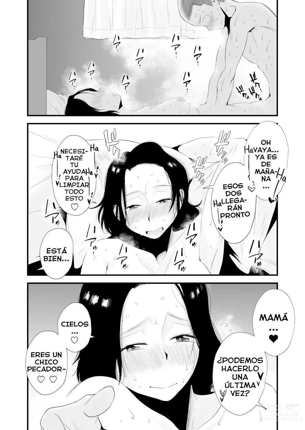 Page 50 of doujinshi ¿Cuál mamá te gusta más? ~La Familia Okada~