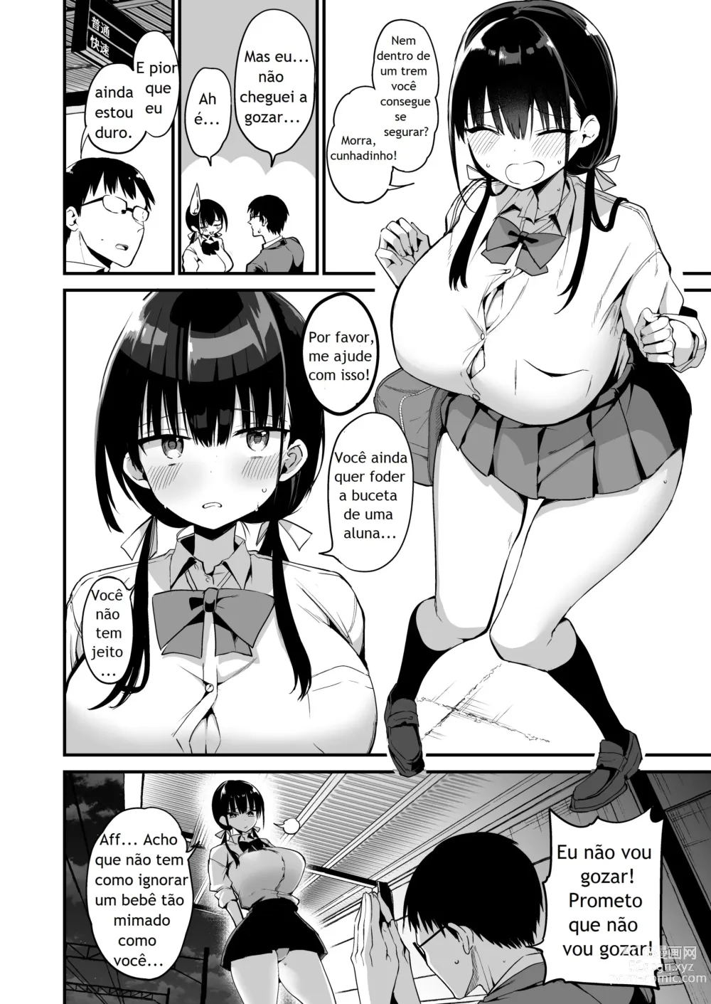 Page 49 of doujinshi Kanojo no Imouto ga Kyonyuu MiniSkir JK de Koakuma-kei 5